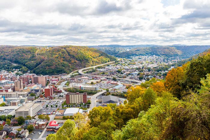 A view of Johnstown, Pennsylvania, today.