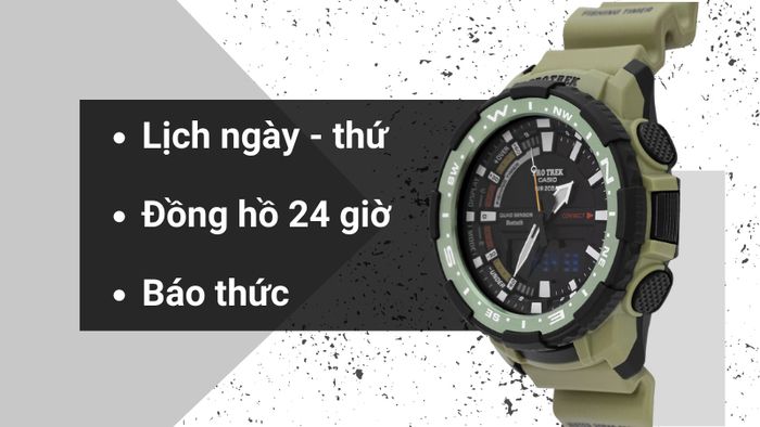 Tiện ích của mẫu đồng hồ