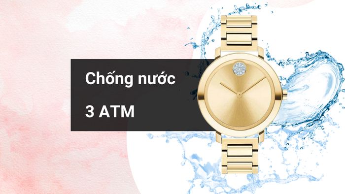 Khả năng kháng nước của mẫu đồng hồ