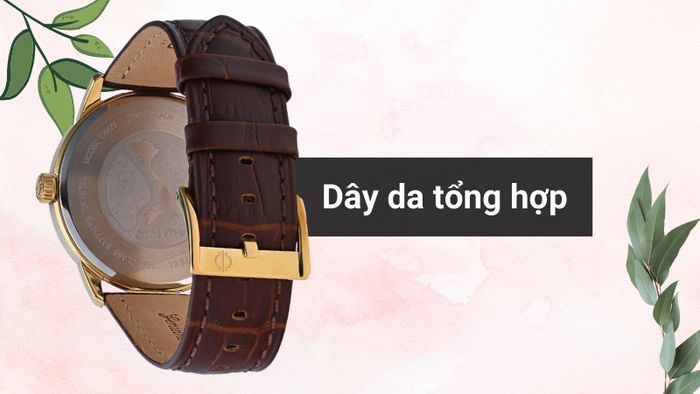 Chất liệu dây đeo của mẫu đồng hồ