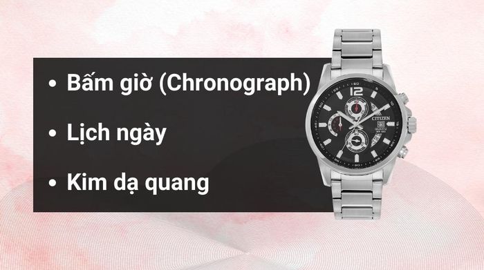 Tiện ích của mẫu đồng hồ