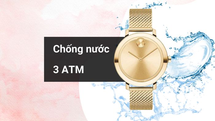 Khả năng kháng nước của mẫu đồng hồ
