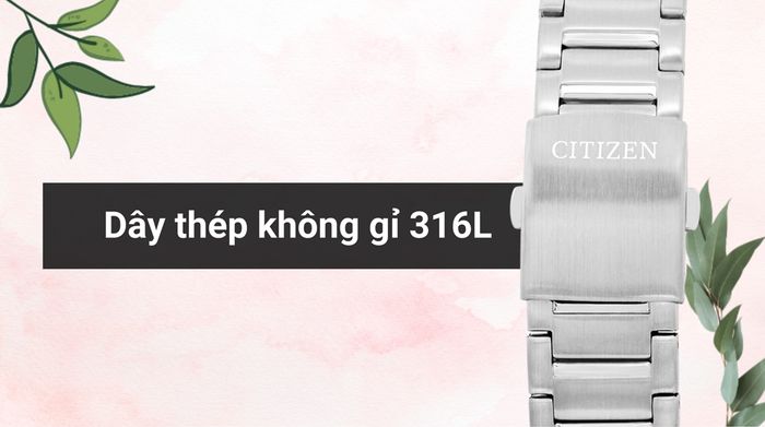 Chất liệu dây đeo của mẫu đồng hồ