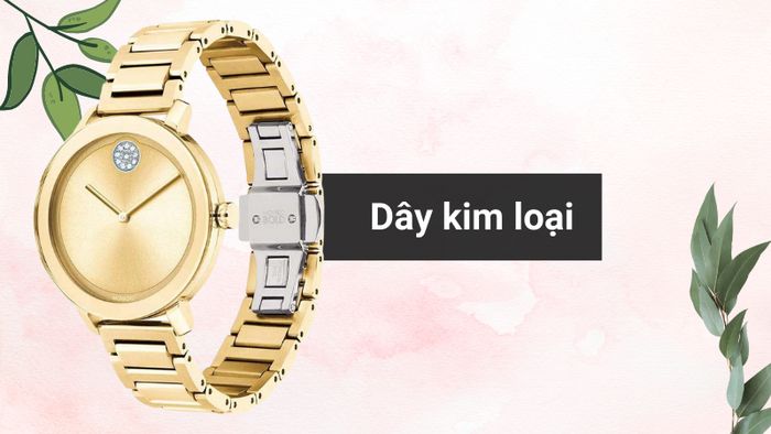 Chất liệu dây đeo của mẫu đồng hồ