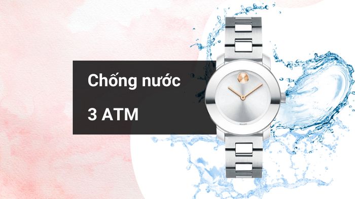 Khả năng kháng nước của mẫu đồng hồ