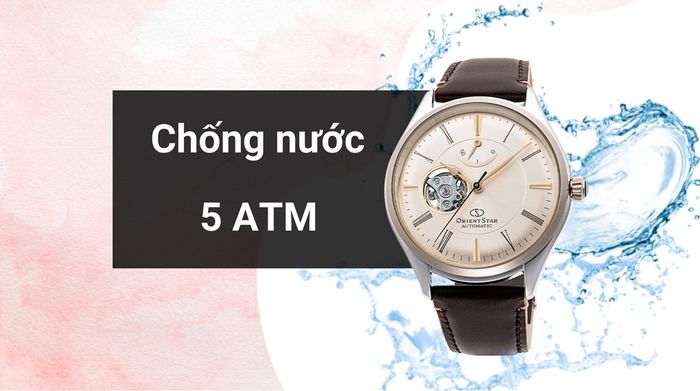Khả năng kháng nước của mẫu đồng hồ