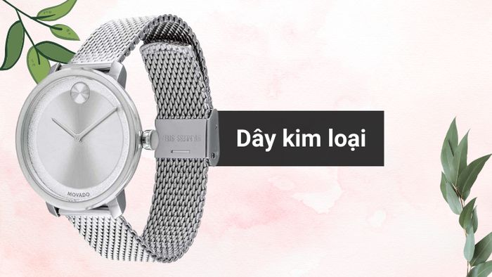 Chất liệu dây đeo của mẫu đồng hồ