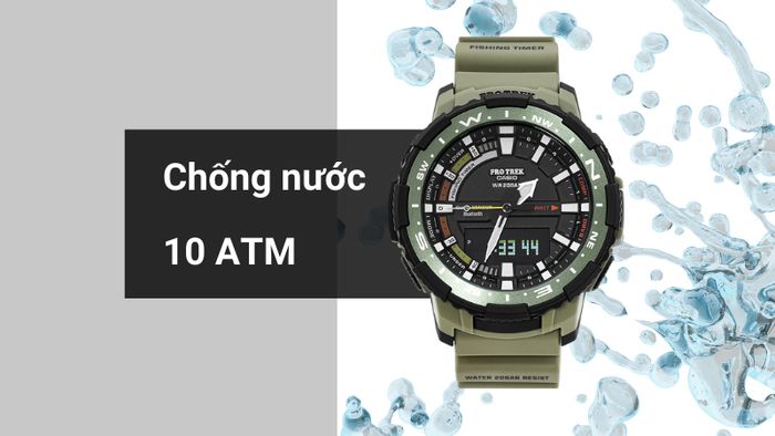 Khả năng kháng nước của mẫu đồng hồ