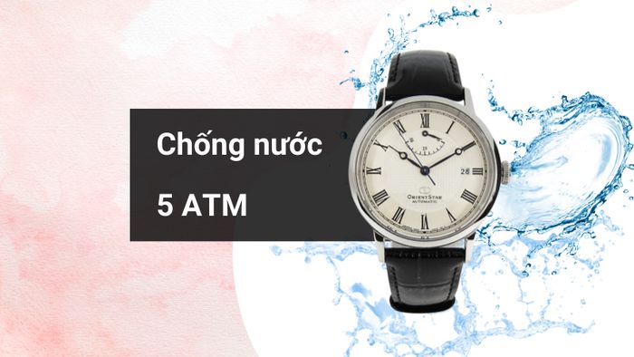 Khả năng kháng nước của mẫu đồng hồ