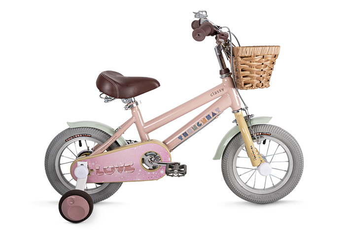 Thiết kế - Xe đạp trẻ em Thống Nhất Love - 16 inch Hồng