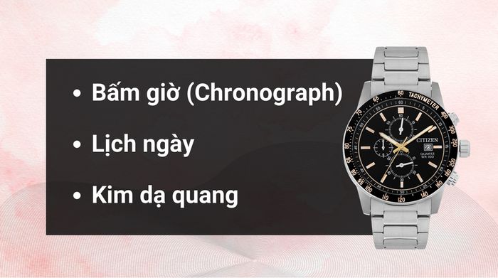 Tiện ích của mẫu đồng hồ