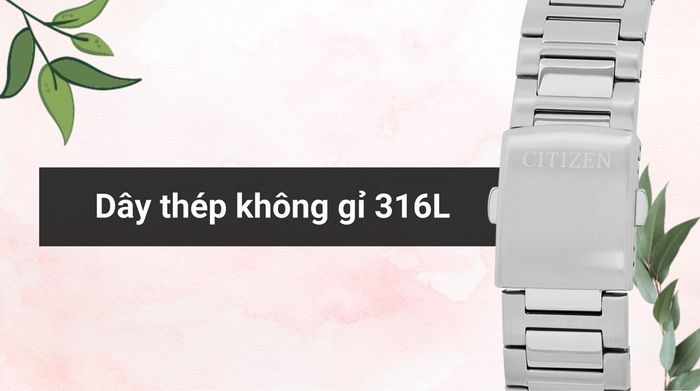 Chất liệu dây đeo của mẫu đồng hồ