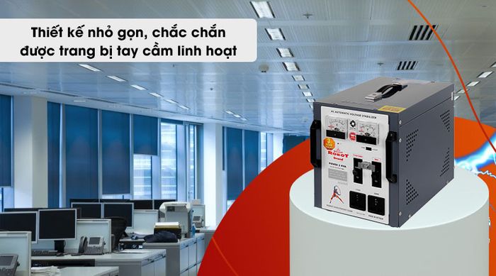Ổn áp ROBOT 1 Pha 3KVA GR03K090 - Thiết kế