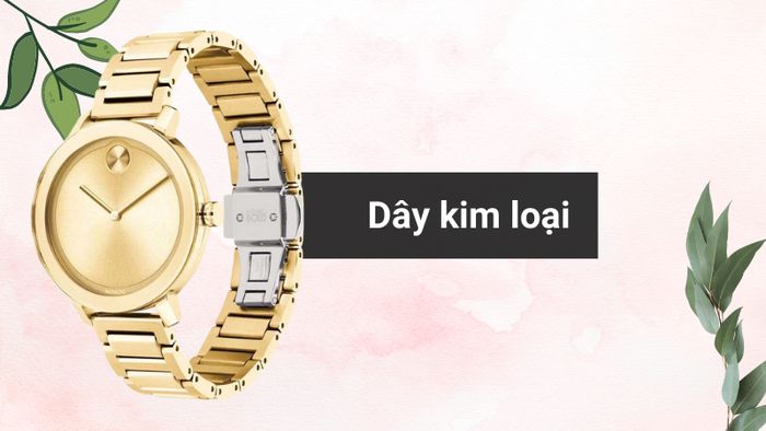 Chất liệu dây đeo của mẫu đồng hồ