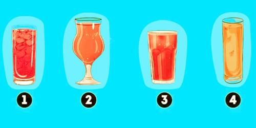 Đố vui chiếc ly nào chứa nhiều nước nhất