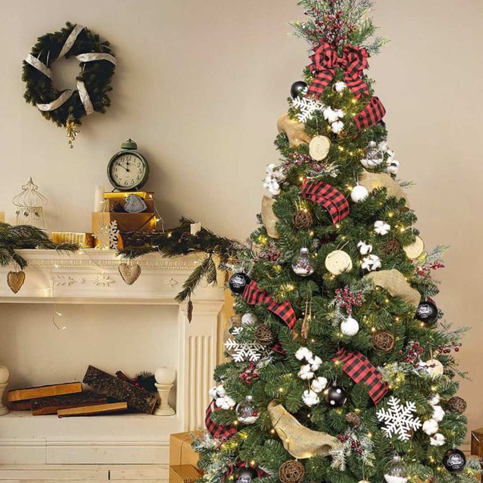 Top Pick: KI Store Christmas Tree with Ornaments and Lights