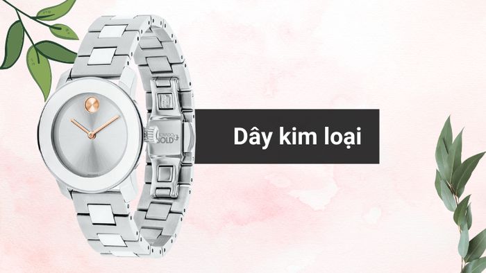 Chất liệu dây đeo của mẫu đồng hồ