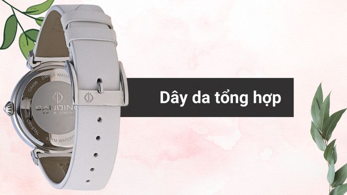Chất liệu dây đeo của mẫu đồng hồ