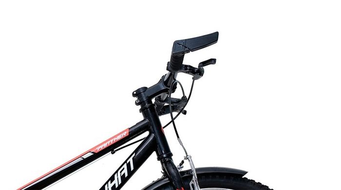 Xe đạp địa hình MTB Thống Nhất MTB 24-03 Đen có ghi đông không sừng gọn nhẹ