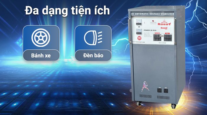 Ổn áp Robot 1 pha 30KVA 90