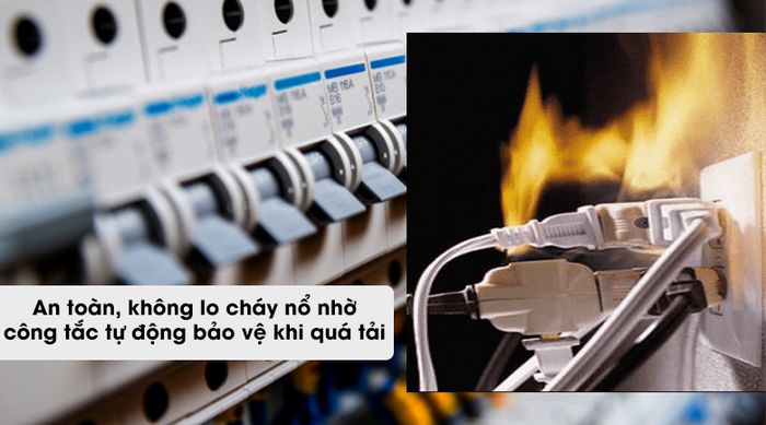 Ổn áp ROBOT 1 Pha 5KVA GR05K140 - Cầu dao quá tải