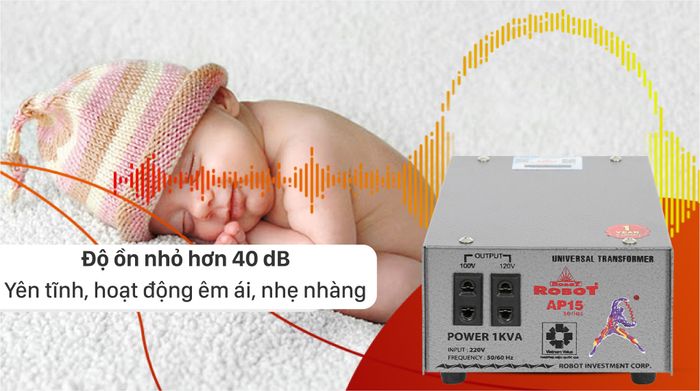 Biến thế Robot 1K - AP15 UT1P1000A - Tiện ích