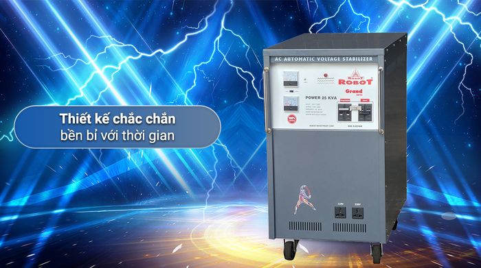 Ổn áp Robot 1 pha 25KVA 90
