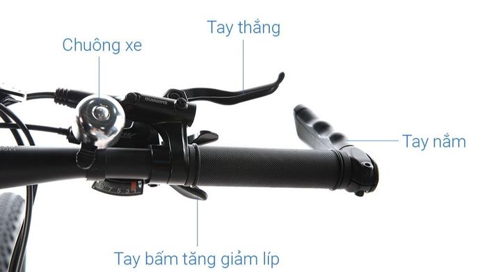 Xe đạp địa hình MTB Merida Duke 300 27.5 inch Size S - Tay lái