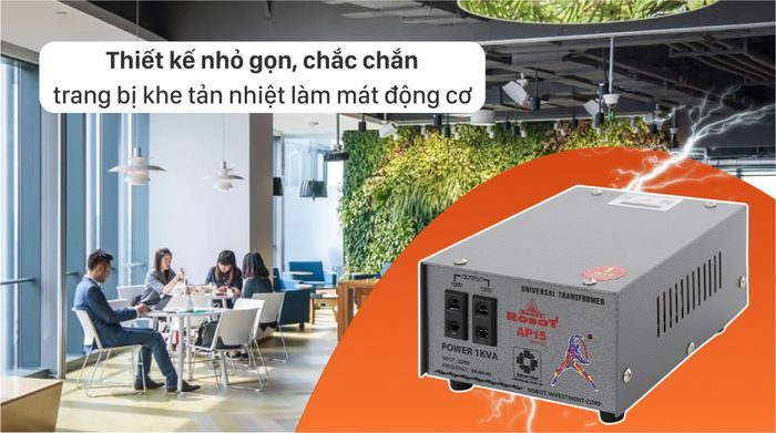 Biến thế Robot 3K - AP15 UT1P3000A - Tổng quan thiết kế
