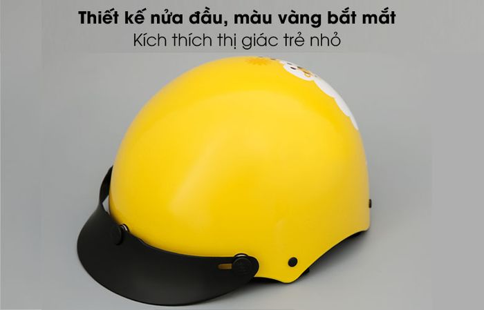 Thiết kế Mũ bảo hiểm 1/2 size S Delites ATN01