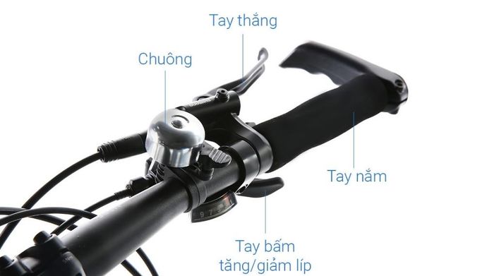 Xe đạp địa hình MTB Merida Duke 600 27.5 inch Size S - Tay lái
