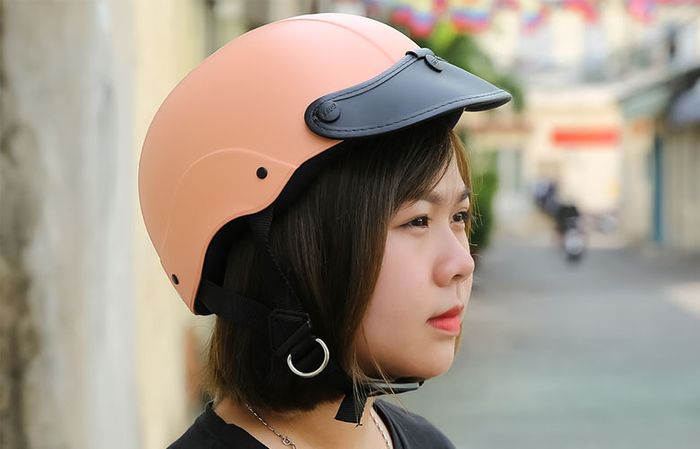 Size L phù hợp chu vi vòng đầu 55 - 57 cm - Mũ bảo hiểm 1/2 size L Delites ATN05