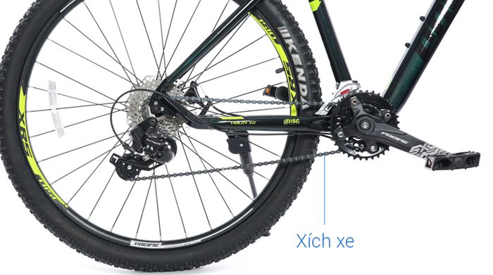 Xe đạp địa hình MTB Pacific Vigilon 3.0 27.5 inch - Bộ truyền động