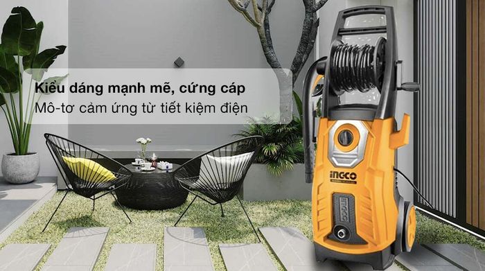 Máy phun xịt áp lực cao Ingco HPWR25008 2500W - Thiết kế