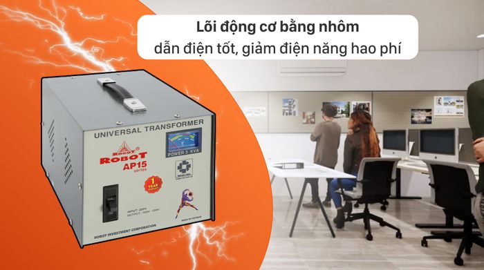 Biến thế Robot 3K - AP15 UT1P3000A - lõi động cơ