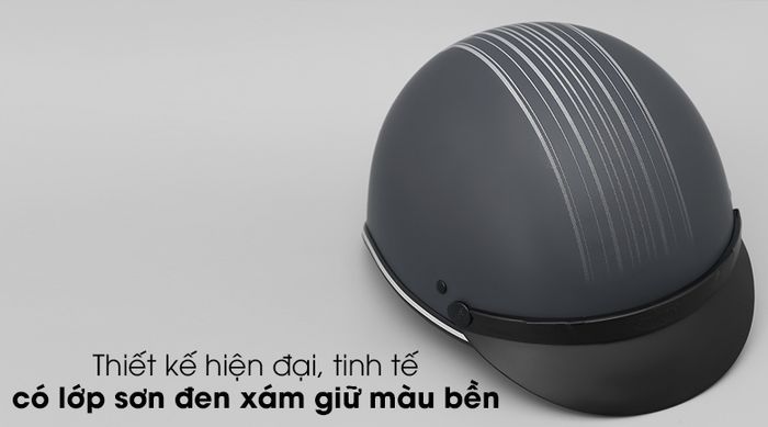Mũ bảo hiểm 1/2 size M Delites ATN04 - Thiết kế hiện đại