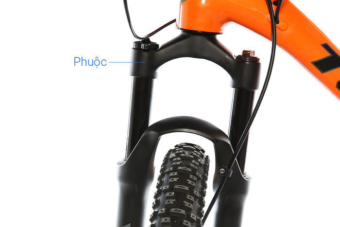Xe đạp địa hình MTB Twitter Blackhawk Pro 27.5 inch Size M - Phuộc xe