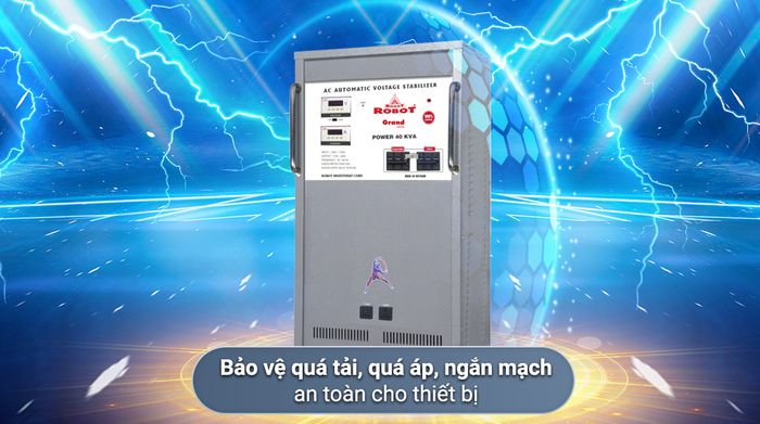 Ổn áp Robot 1 pha 40KVA 150