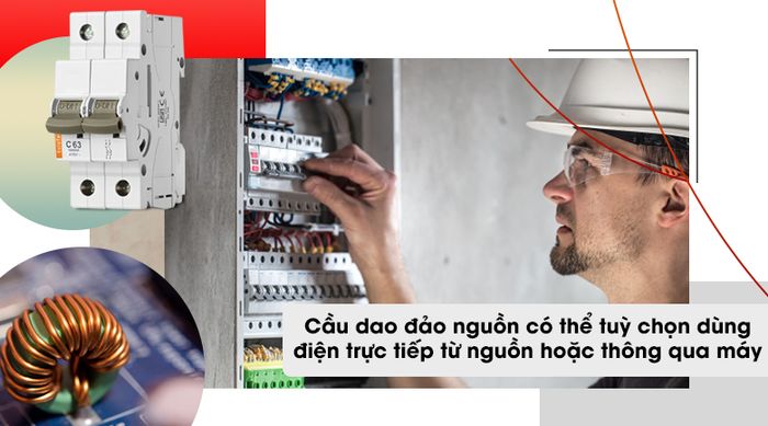 Ổn áp ROBOT 1 Pha 10KVA GR10K090 - Cầu dao đảo nguồn