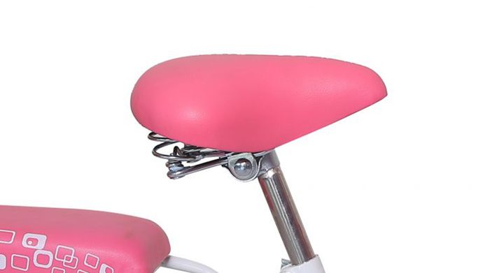 Xe đạp trẻ em Thống Nhất Neo 20-03 20 inch Trắng có yên xe mềm mại