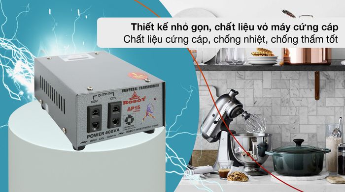 Biến thế Robot 400VA - AP15 UT1P400A - Thiết kế