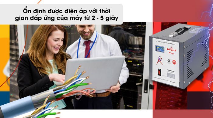 Ổn áp Robot GR02K140 - Thời gian đáp ứng