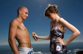 Image depicting spray tanning safety and health concerns
