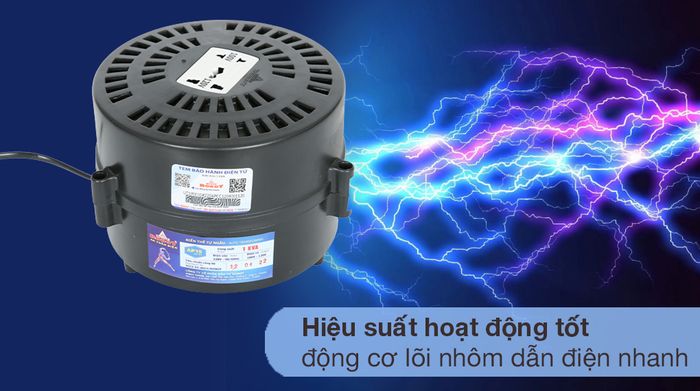 Hiệu suất cao - Biến thế tròn Robot 1000VA RT1P1000A