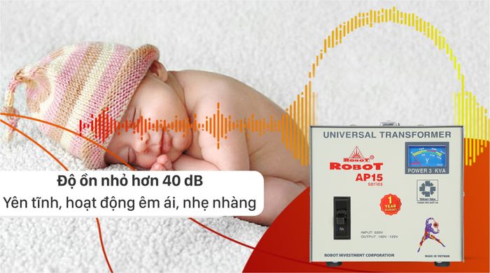 Biến thế Robot 3K - AP15 UT1P3000A  - Tiện ích