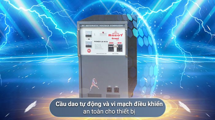 Ổn áp Robot 1 pha 20KVA 150