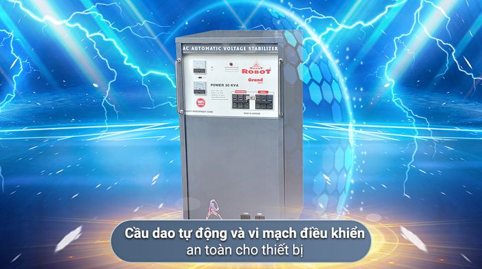 Ổn áp Robot 1 pha 30KVA 150