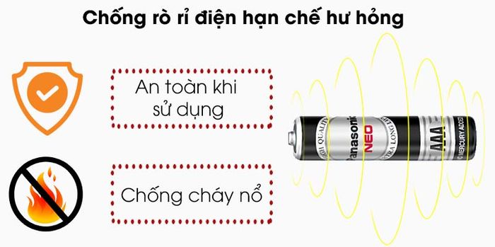 Pin AAA 12 viên Manganese Panasonic R03NT-12H Đen