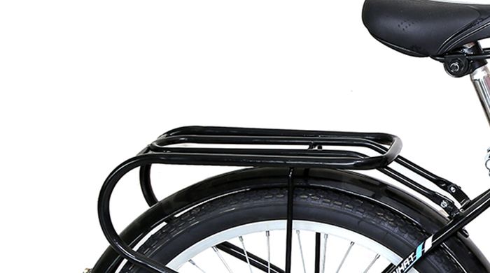 Xe đạp trẻ em Thống Nhất GN 06 20 20 inch Đen được trang bị thêm các phụ kiện tiện lợi