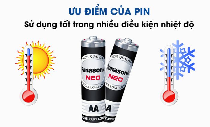 Pin AA 12 viên Manganese Panasonic R6NT-12H